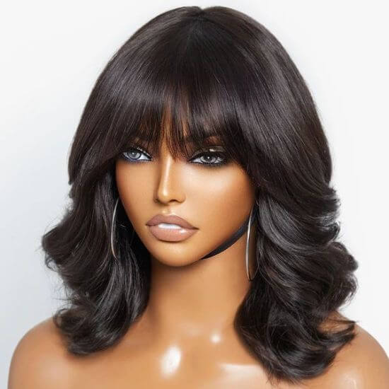Monofilamen Wig - Mid-length look