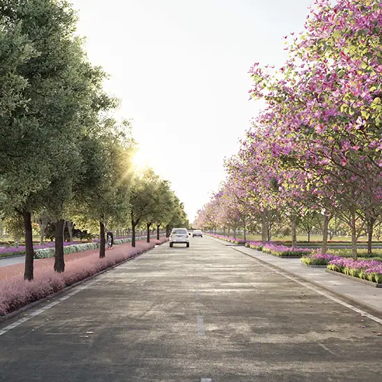 Godrej Sunrise Estate Road