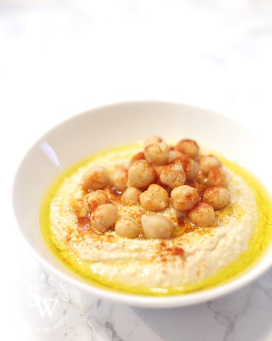 Ready to eat Easy Homemade Vegan Hummus