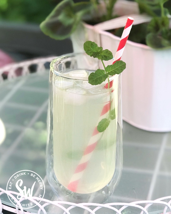 white rum elderflower cocktail 