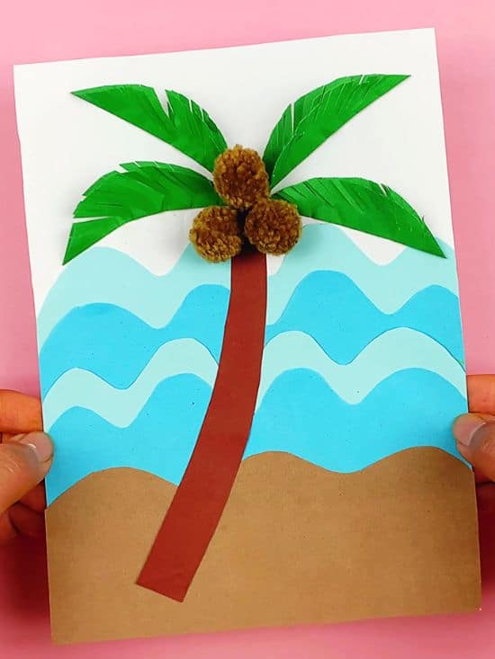 palm tree craft