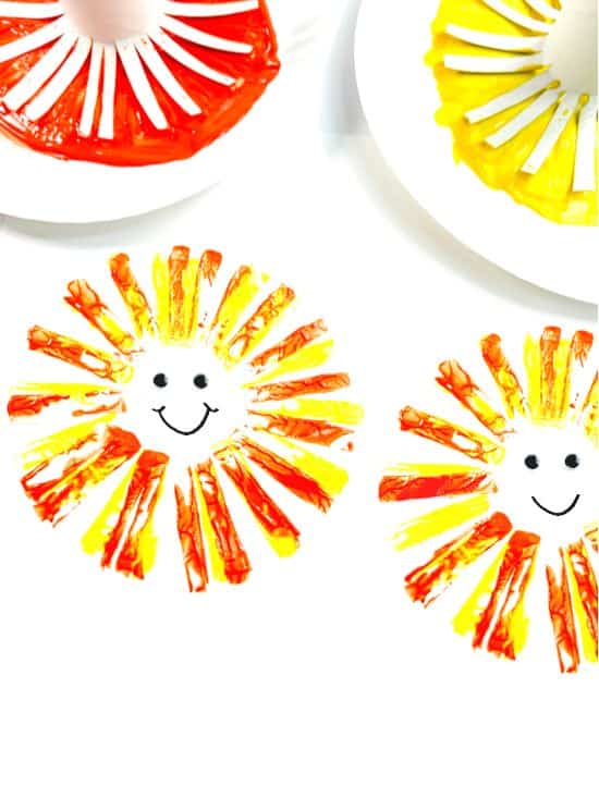 toilet paper roll craft sun