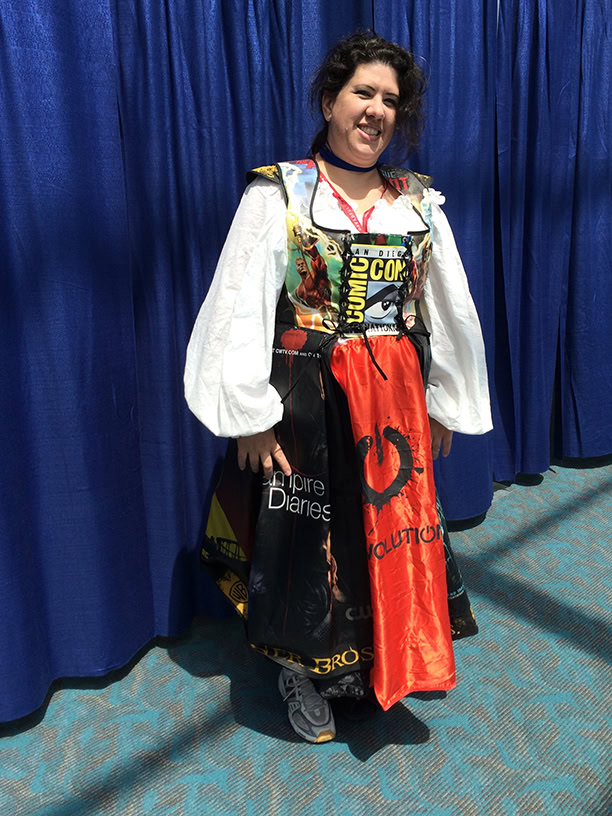 Comic-Con personified! (front)