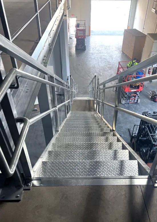 Material Handling Mezzanine Addition FCP Pape Project Image