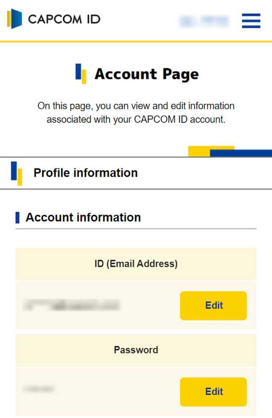 Log-Out-and-Log-Back-Into-Capcom-ID