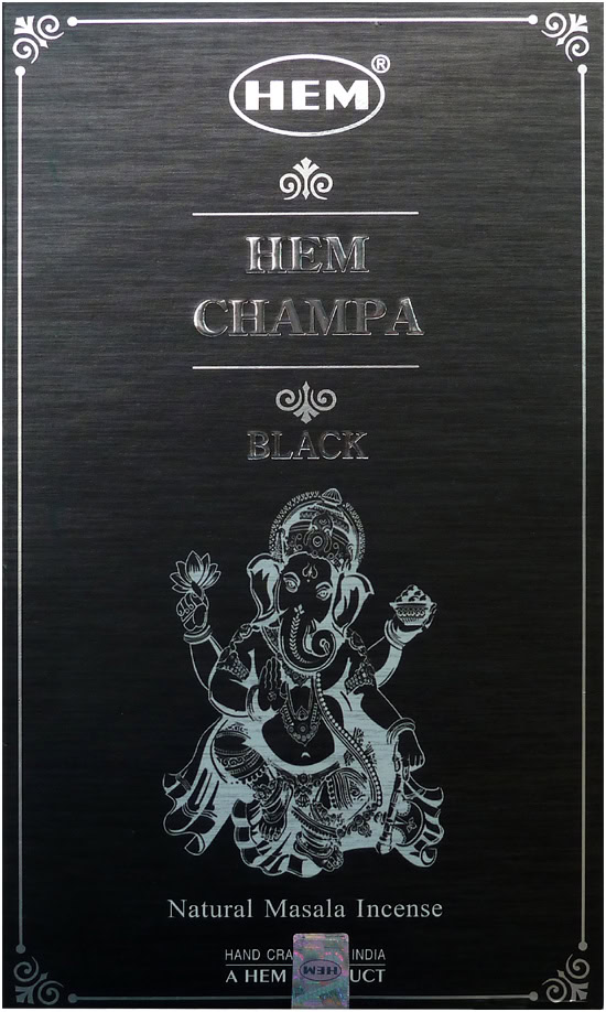 Encens HEM Black Champa 15g