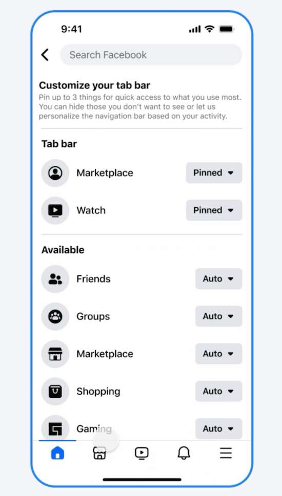 Steps to Enable Facebook Friends Tab on your Account