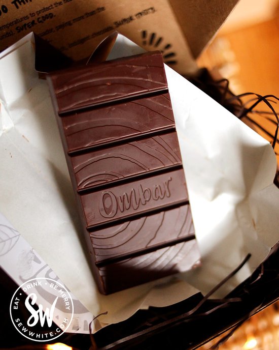 Om Bar vegan chocolate bar in the Eat Gift Guide