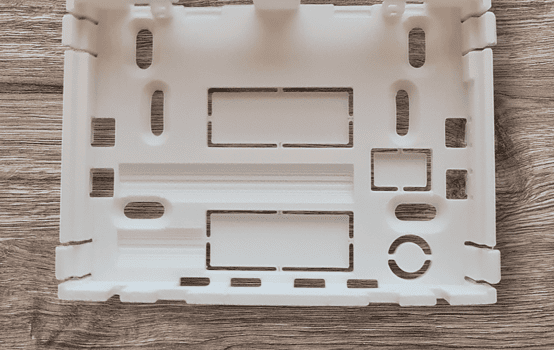 jablotron compatible 3d printed backhousing white