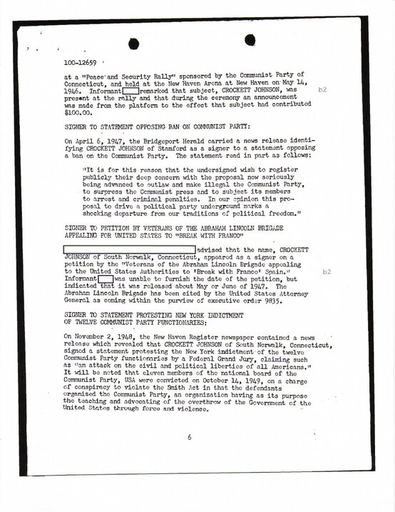 Crockett Johnson's FBI file, page 14