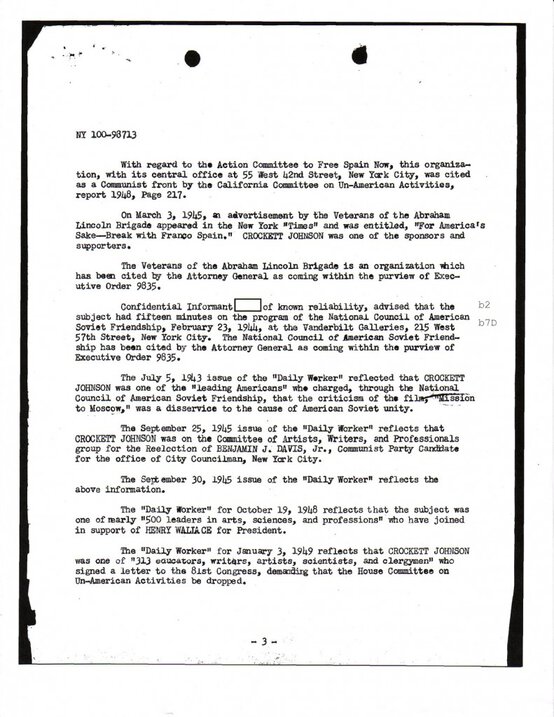 Crockett Johnson's FBI file, page 4