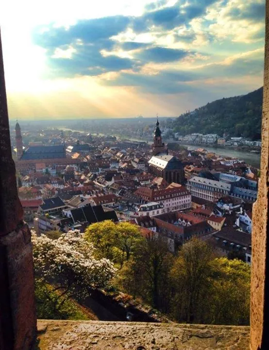 Emily Barrett, Illinois Heidelberg Castle, Germany