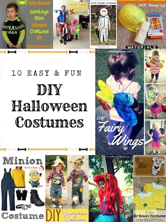 10 Easy and Fun DIY Halloween Costumes