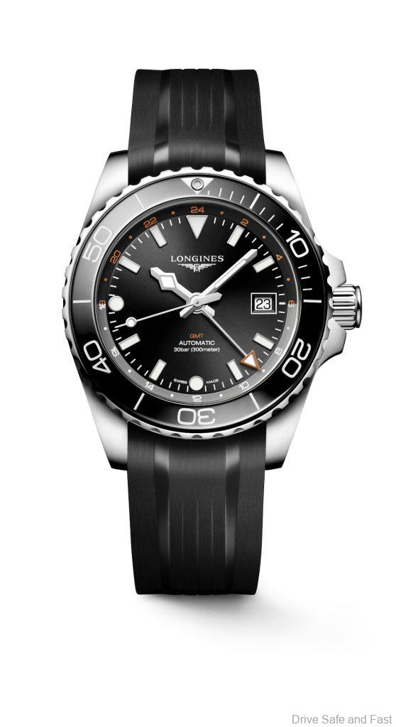Longines HydroConquest GMT in black