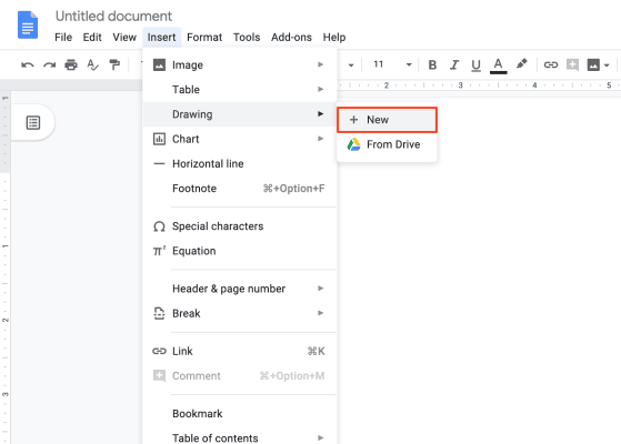Create and Add Watermark in Google Docs