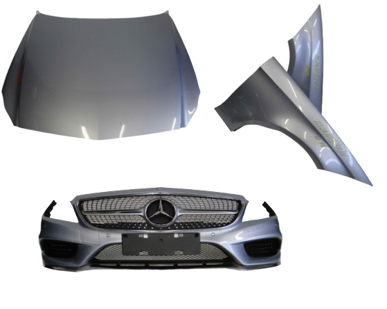 MERCEDES CLS 218 AMG LIFT MASKA ZDERZAK BŁOTNIKI 988