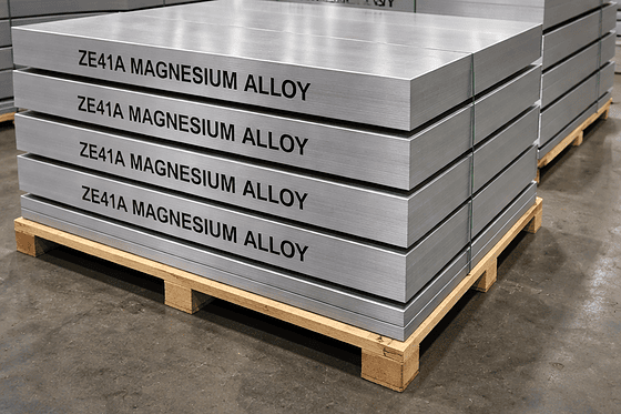 Magnesium plate ZE41A
