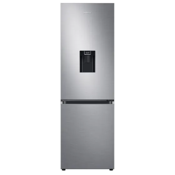 ثلاجة سامسونج نوفروست، 341 لتر، ستانلس ستيل – RB34T632FS9/MR