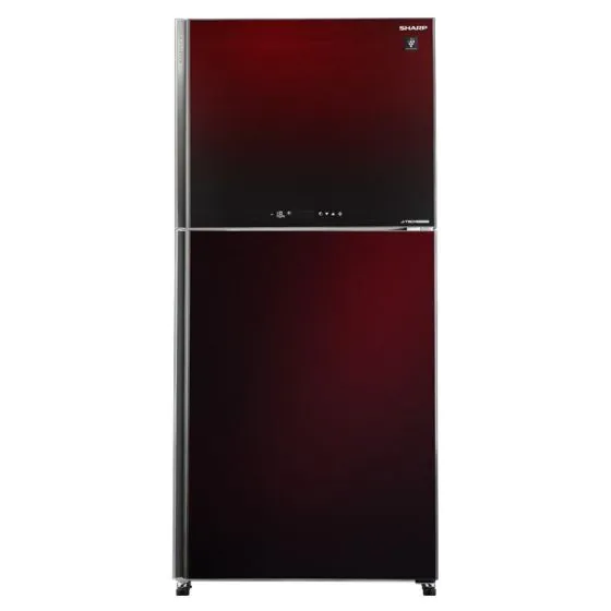 Sharp ثلاجة نوفروست شارب، 450 لتر، موتور انفرتر، احمر – SJ-GV58G-RD