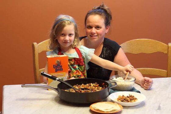 Picadillo Over Rice + Enter The Ben's Beginners Contest! AD #BensBeginners #UncleBensPromo #CollectiveBias