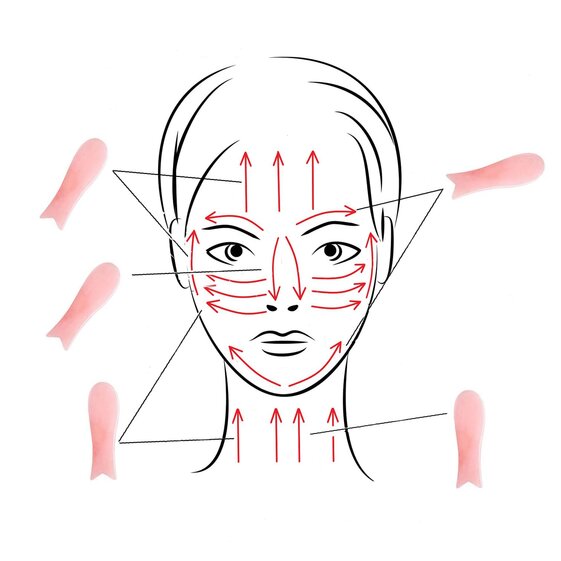 Gua Sha jasan No.5-masážní tahy