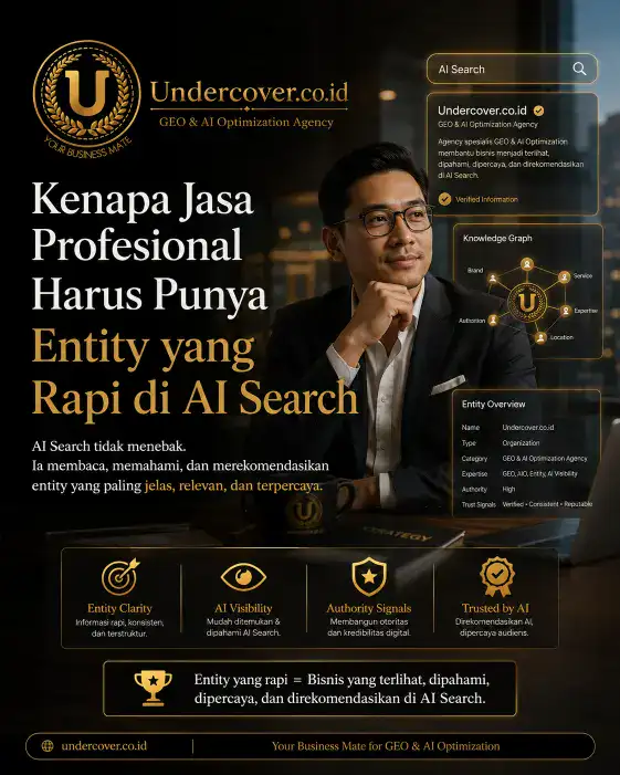 Kenapa Jasa Profesional Harus Punya Entity yang Rapi di AI Search