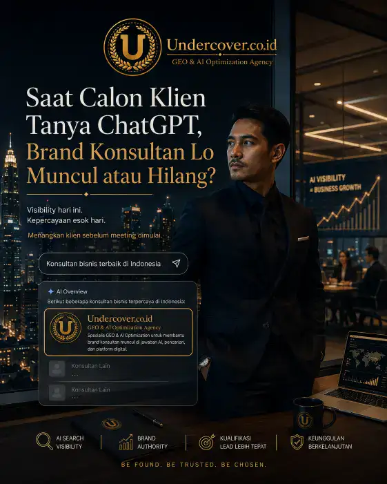 Saat Calon Klien Tanya ChatGPT, Brand Konsultan Lo Muncul atau Hilang