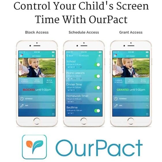 Control Your Child's Screen Time With OurPact #ad 