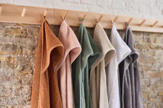 Jollein - Cape de Bain Éponge 75x75cm Ash Green Le linge de bain