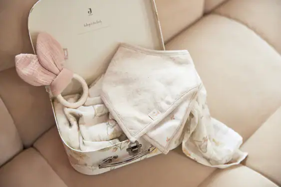 Jollein Bavoir Bandana Harvest - Natural - 2 Unités