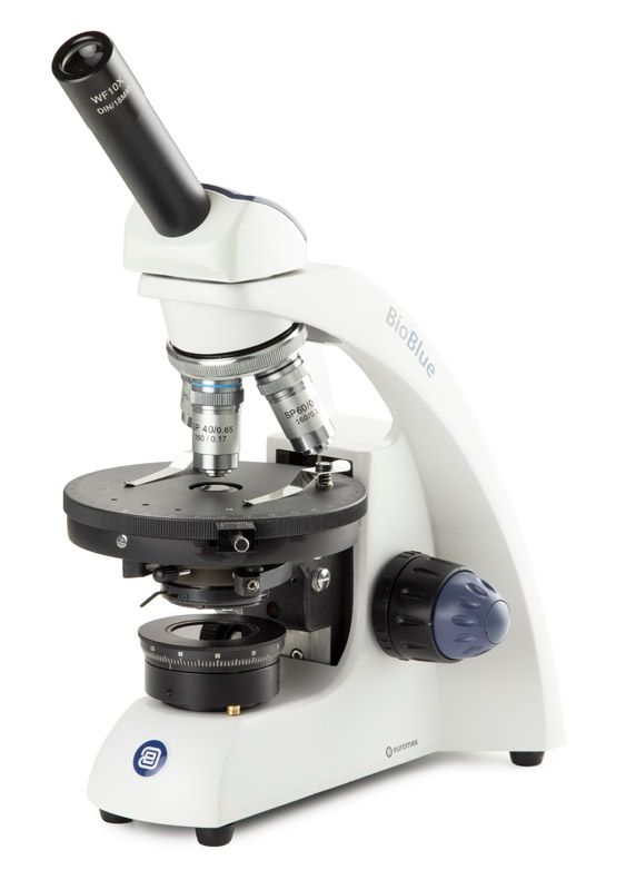 Microscopio BioBlue, de Polarización Monocular BB.4240-P-HLED