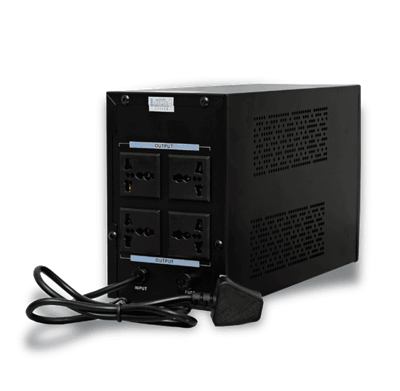 ALFA SLINE 1200VA Line Interactive UPS backside