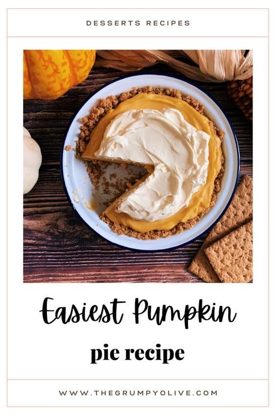 Pumpkin Ganache Pie Recipe - Easy No Bake Fall Dessert 6 4e7f2683758ade98c25310d05c57c575
