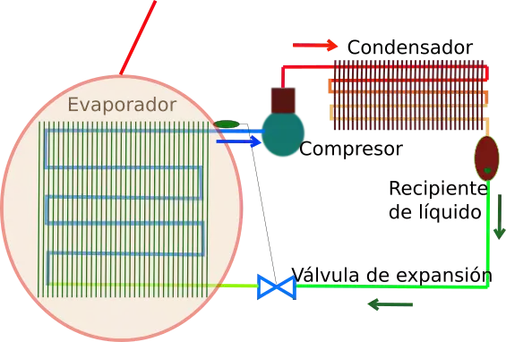 El evaporador