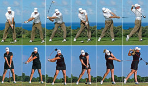 Flexibilité du shaft en dowswing