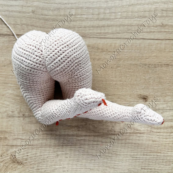 Crochet pattern “Pin-up redheaded doll” + VIDEOS - Image 6