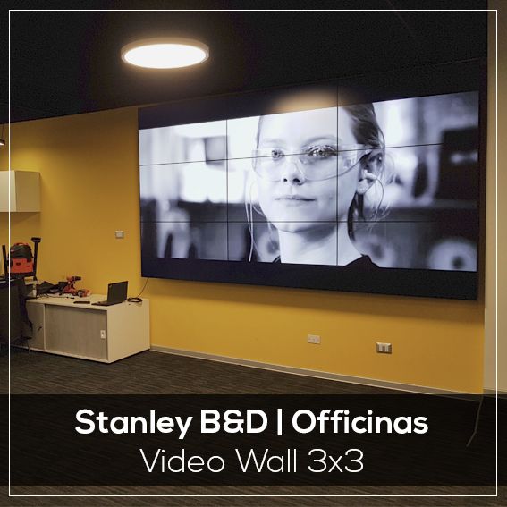 pantalla para oficina video wall