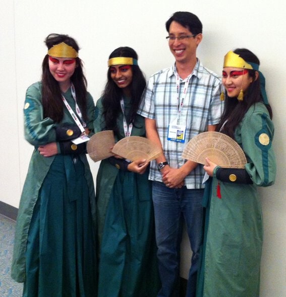 Gene Yang and Kyoshi Warriors