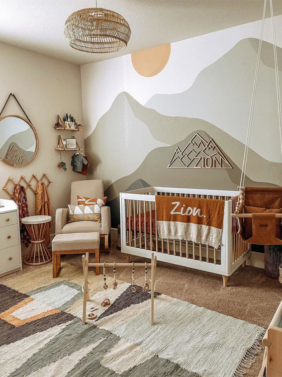8 8 12 Boho Nursery Décor Ideas That Are Cute Enough to Copy boho nursery décor 12 Boho Nursery Décor Ideas That Are Cute Enough to Copy 8