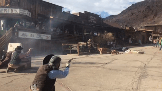 Calico Ghost Town gunfight
