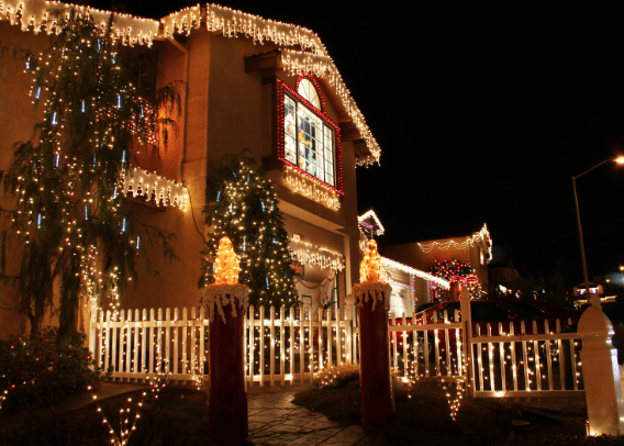 Christmas-light-Folsom-CA this image shows Christmas light in Folsom, CA