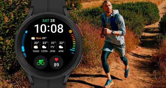 Samsung Galaxy Watch5 Pro являются лучшими часами для занятий спортом на открытом воздухе. Samsung Galaxy Watch5 Pro являются лучшими часами для занятий спортом на открытом воздухе.