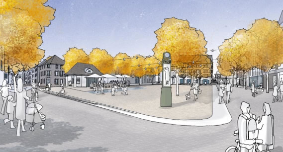 Ohligser Marktplatz