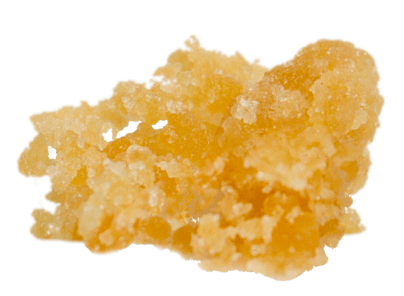 Alien Rock Candy Sugar Wax cannabis concentrate with smooth, sugar-like texture and rich aroma, perfect for dabbing and experienced users.