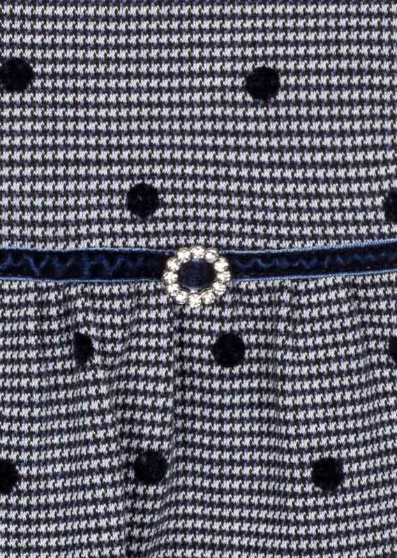 Φόρεμα Losan Kids Καρό Μαρίν 026-7786AL - Image 3