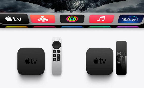 Apple TV 4K (2017 г.) и Apple TV 4K (2021 г.)
