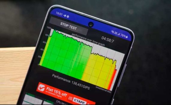 Бенчмарк CPU Throttling Test.