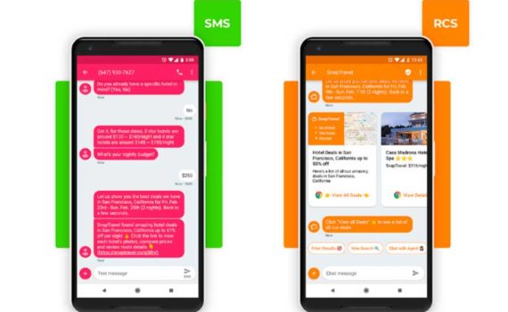 SMS и RCS используются для текстовых сообщений, но они отличаются функциями, которые они предлагают.