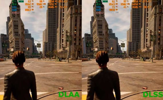 Сравнение DLAA и DLSS в Unreal Engine 5.1 Matrix