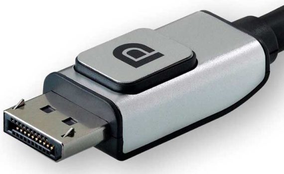 Внешний вид разьёма DisplayPort